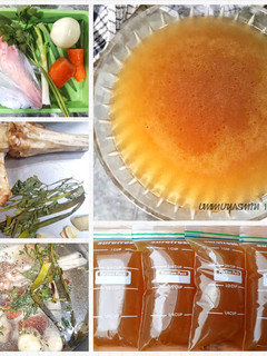 Foto resep Kaldu Tulang Sapi/Beef Brown Stock Homemade