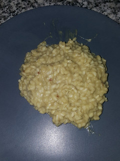 Una foto de Risotto de alcachofas