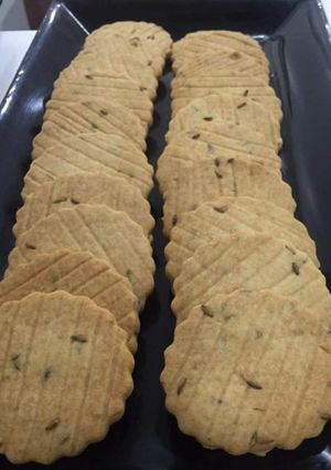 A picture of #Cheese #Cheese jeera biscuits.