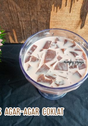 Foto resep Es Agar-Agar Coklat