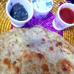 A picture of Besani roti.
