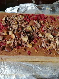 Una foto de Tarta helada de chocolate