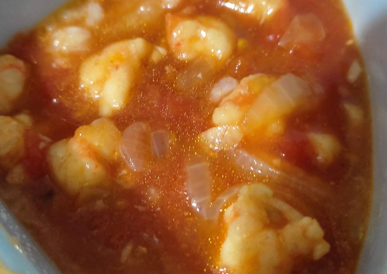 Resep Mpasi 1+ Udang saus asem manis