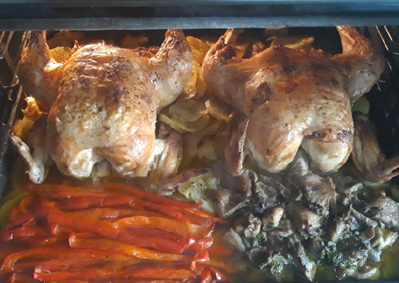 Pollo al horno