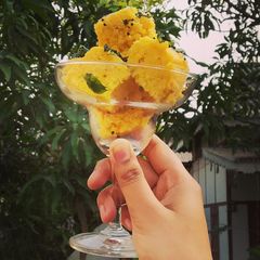 A picture of Khaman dhokla.