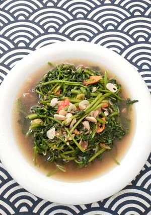 Foto resep Tumis Selada Air (Jembak)