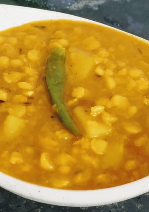 ছোলার ডাল (cholar dal recipe in Bengali) রেসিপির প্রধান ছবি
