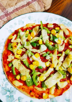 A picture of Quick homemade pizza.