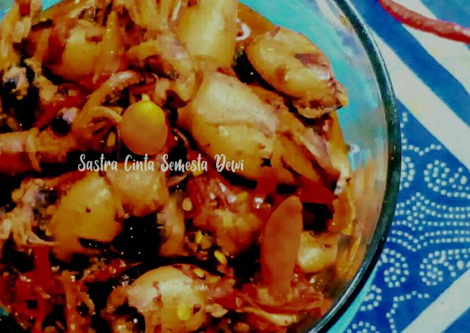 Resep 237. Cumi Bumbu Rica Resep 237. Cumi Bumbu Rica