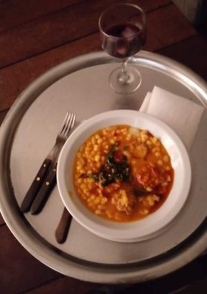 Una foto de Locro bien tucumano