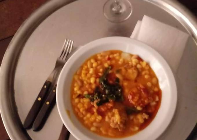 Locro bien tucumano Receta de silvivel- Cookpad