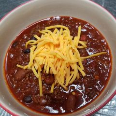 A picture of Boilermaker chili.