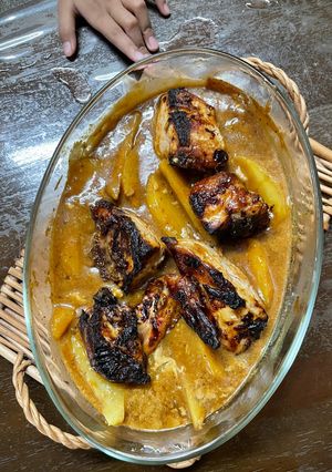 Gambar Ayam Bakar Kentang