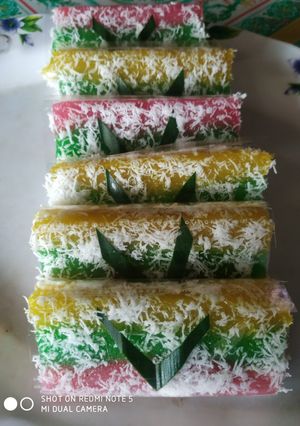 Foto resep Kue lapis singkong