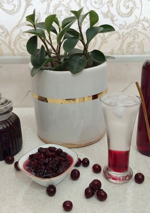 عکسی از دستور مربا+شربت آلبالو