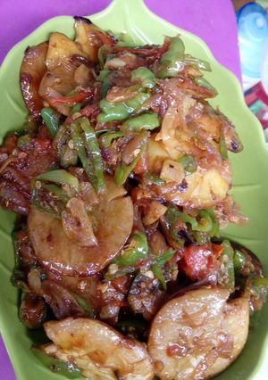 Foto resep Jengkol goreng cabe Rawit hijau