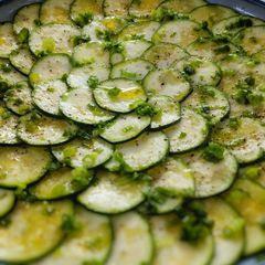 Zucchini Carpachio A picture of Zucchini Carpachio.
