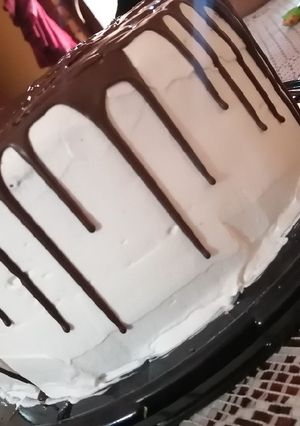 Una foto de Pastel de chocolate