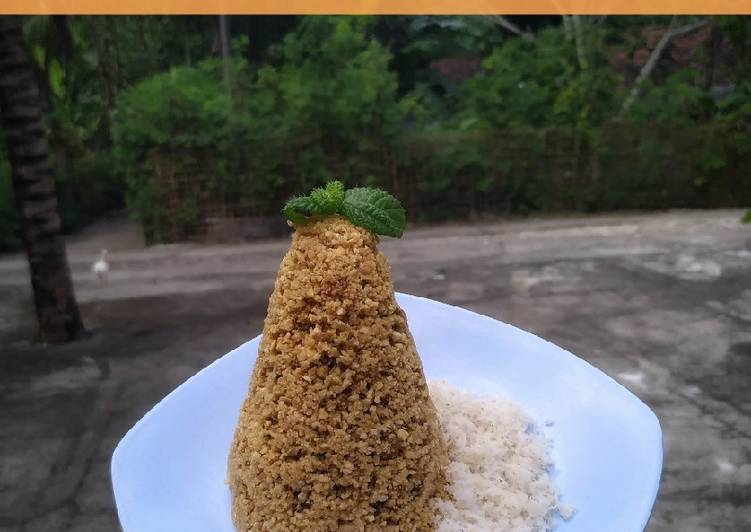 Recipe of Super Quick Homemade Tiwul Gula Aren