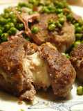 Polpette di carne ripiene con mozzarella senza uova