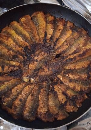 صورة لوصفة سردين مقلي بالطريقة التركية 😋
