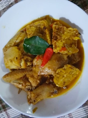 Cara Gampang Membikin Resep Ungkep ayam tempe pedas with bumbu racik yang Bikin Ngiler Anti Ribet, Bikin Ngiler