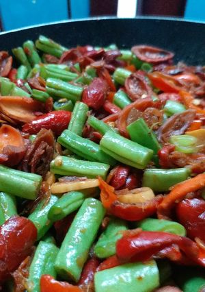 Foto resep Tumis kulit melinjo aduhai
