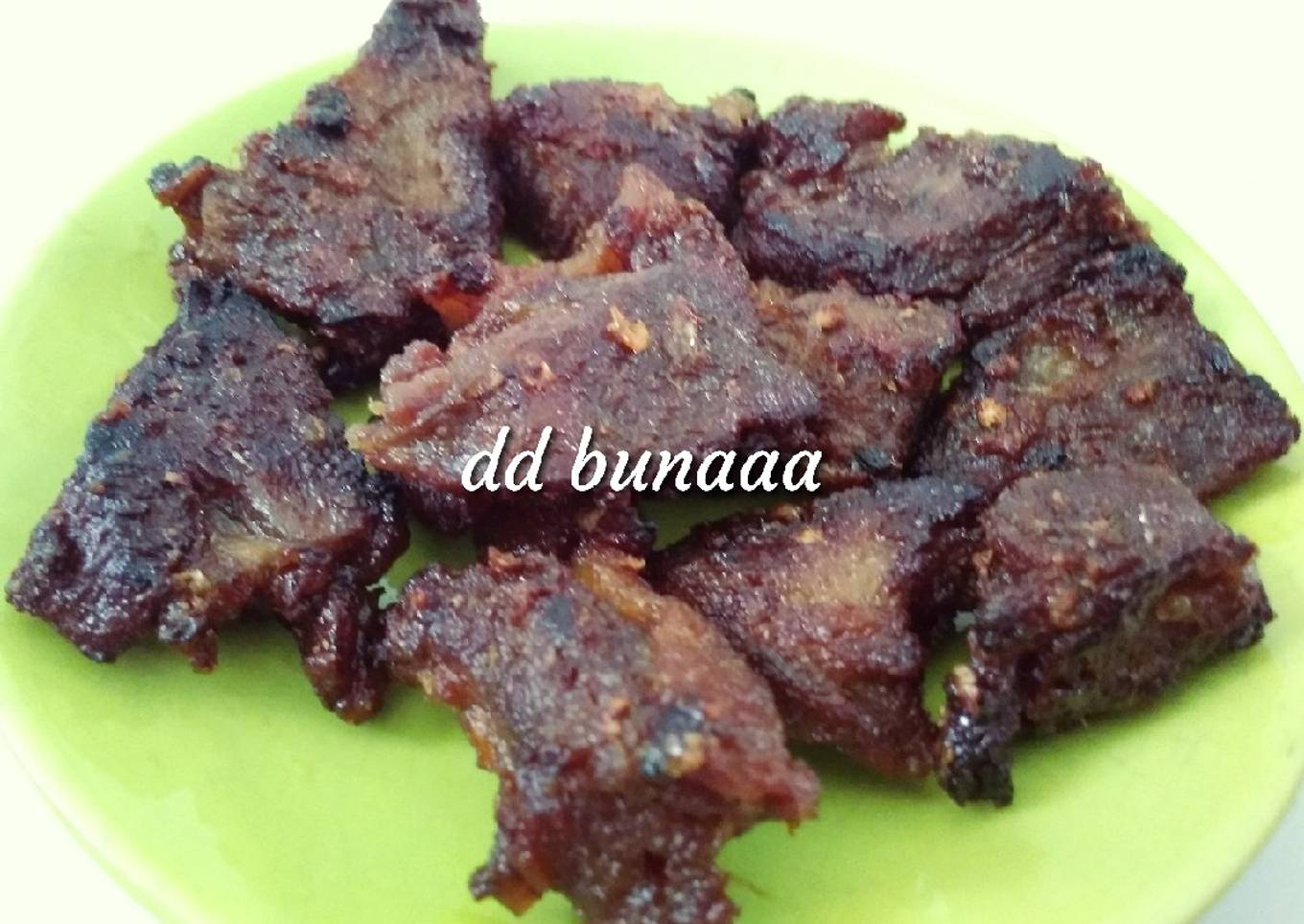 Empal Gepuk Daging Sapi Mudah