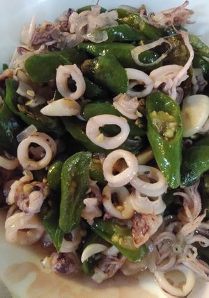 Foto resep Cumi Cabe Ijo