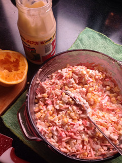 Una foto de Ensalada rápida de surimi