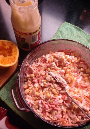 Una foto de Ensalada rápida de surimi
