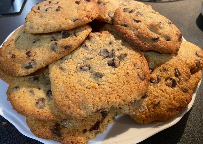 😜 Cookies aux pépites de chocolat au lait de Martine Landrin - Cookpad
