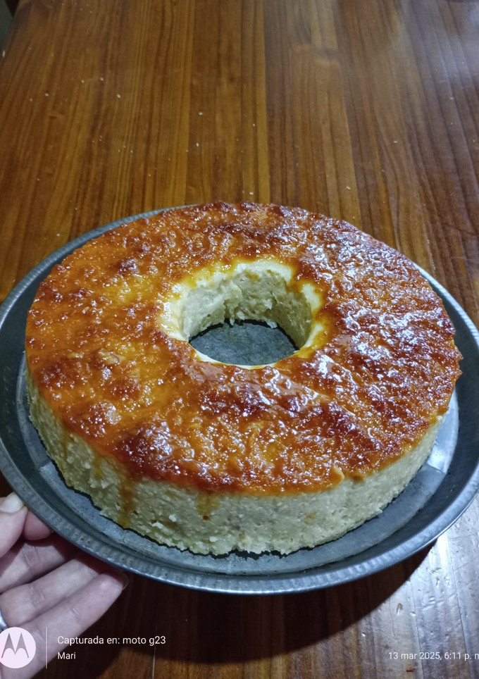Una foto de Budín de pan en procesadora/licuadora fácil 😍