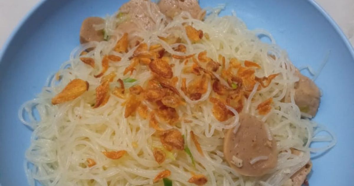 Bihun Goreng Pentol
