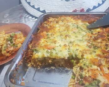 The New Way Cooking Recipe Cheese layered pasta bake Delicious Simple