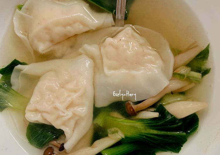 Resep Pangsit Kuah Simple Oleh Evelyn Hary Cookpad