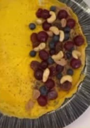 Foto de Crepe de Cenoura
