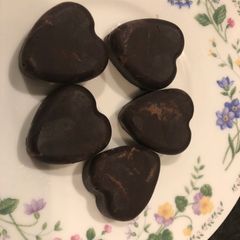 A picture of Vegan coconut chocolate.