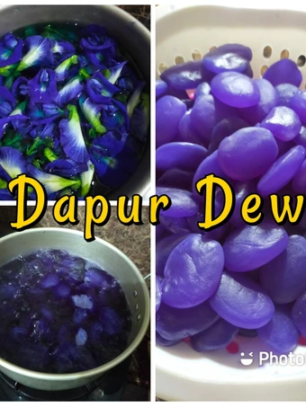 Langkah Gampang Membikin Resep Manisan Kolang Kaling Bunga Telang yang Bisa Manjain Lidah Anti Ribet, Lezat Sekali
