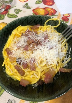 A picture of Carbonara Sbagliata.