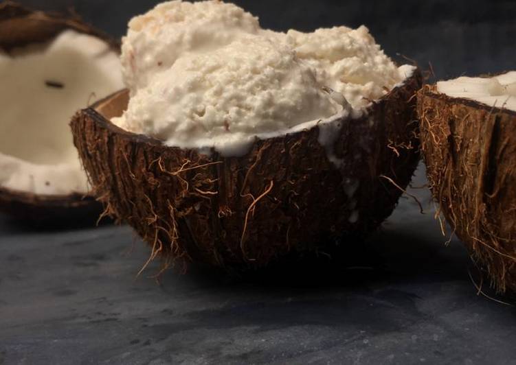 Recipe of Favorite Coconut ice cream