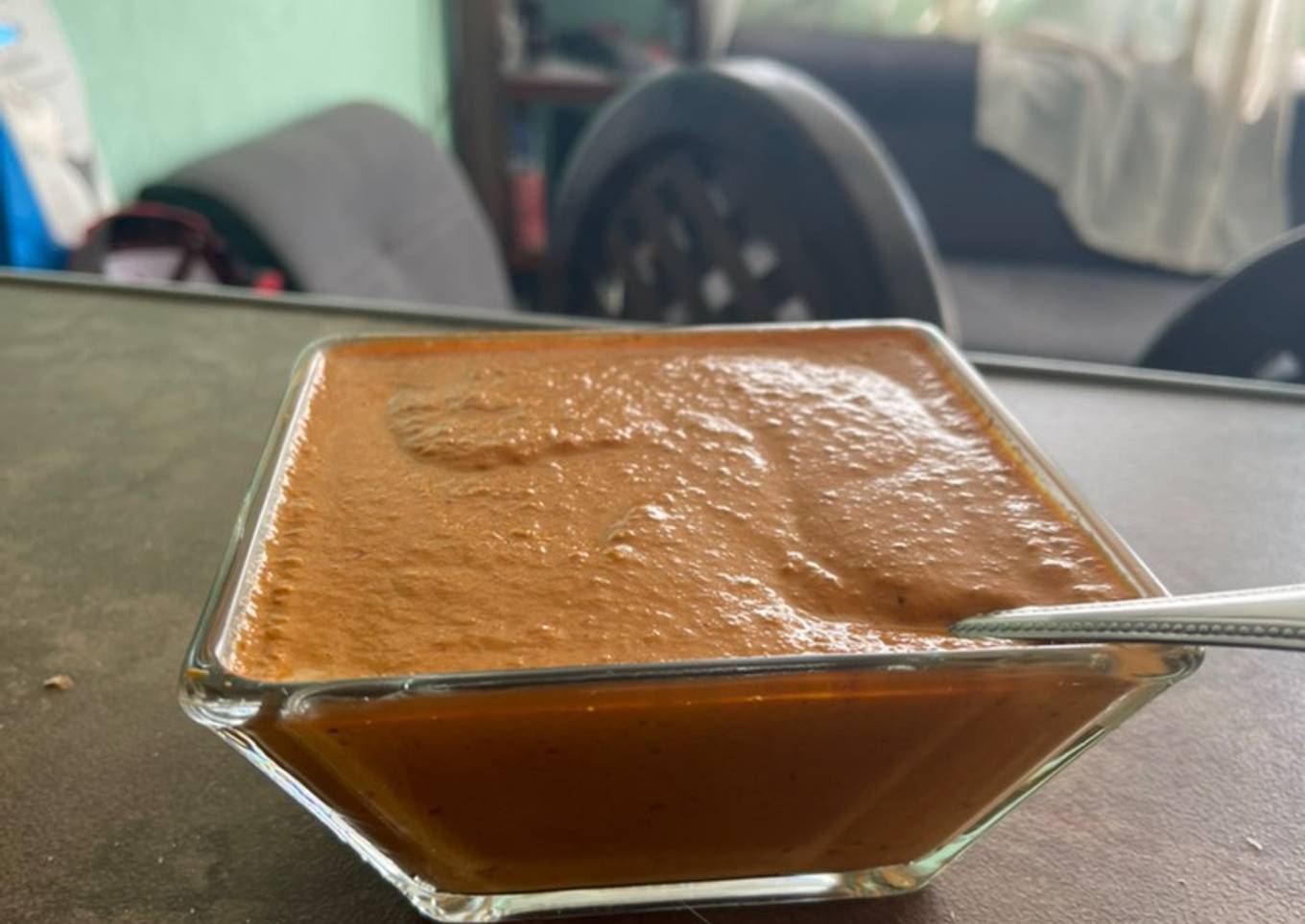 Salsa encacahuatada
