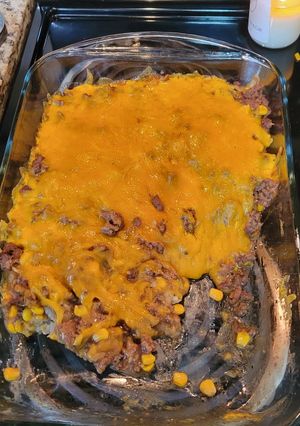 A picture of Spicy tater casserole.