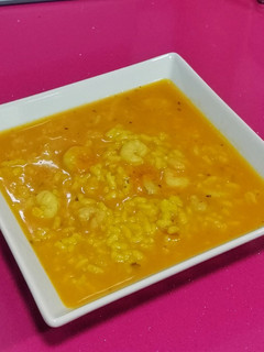 Una foto de Arroz caldoso con gambas