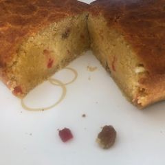 A picture of Tutti Fruti Cake Tea Time Snack.