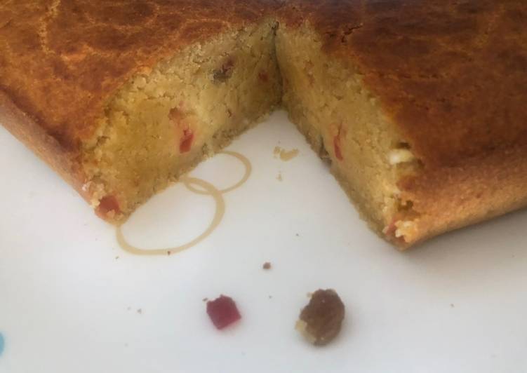 Step-by-Step Guide to Prepare Homemade Tutti Fruti Cake Tea Time Snack