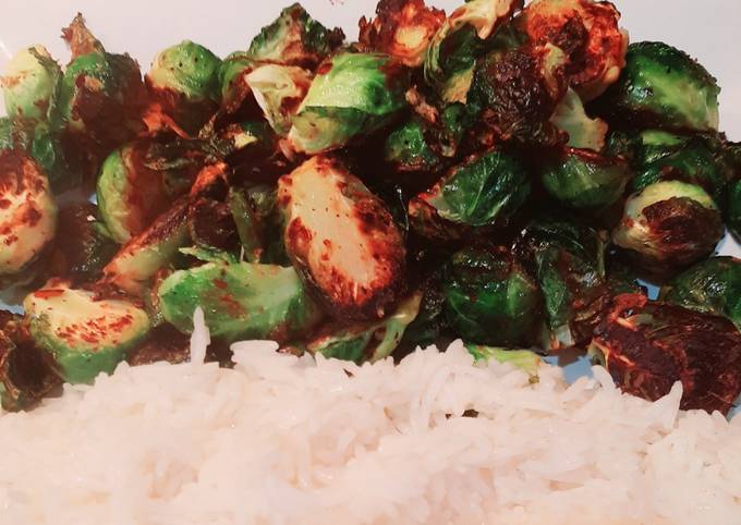 Carmelized Brussel Sprouts