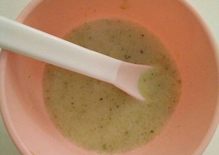 Cara Gampang Membuat MPASI Kentang + Brokoli + evoo, Bikin Ngiler