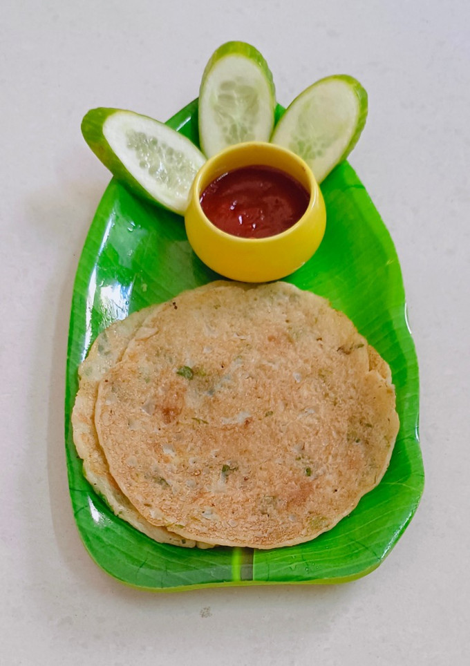 A picture of Cucumber - Soya Pancake.