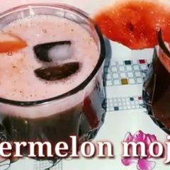 A picture of Watermelon mojito.